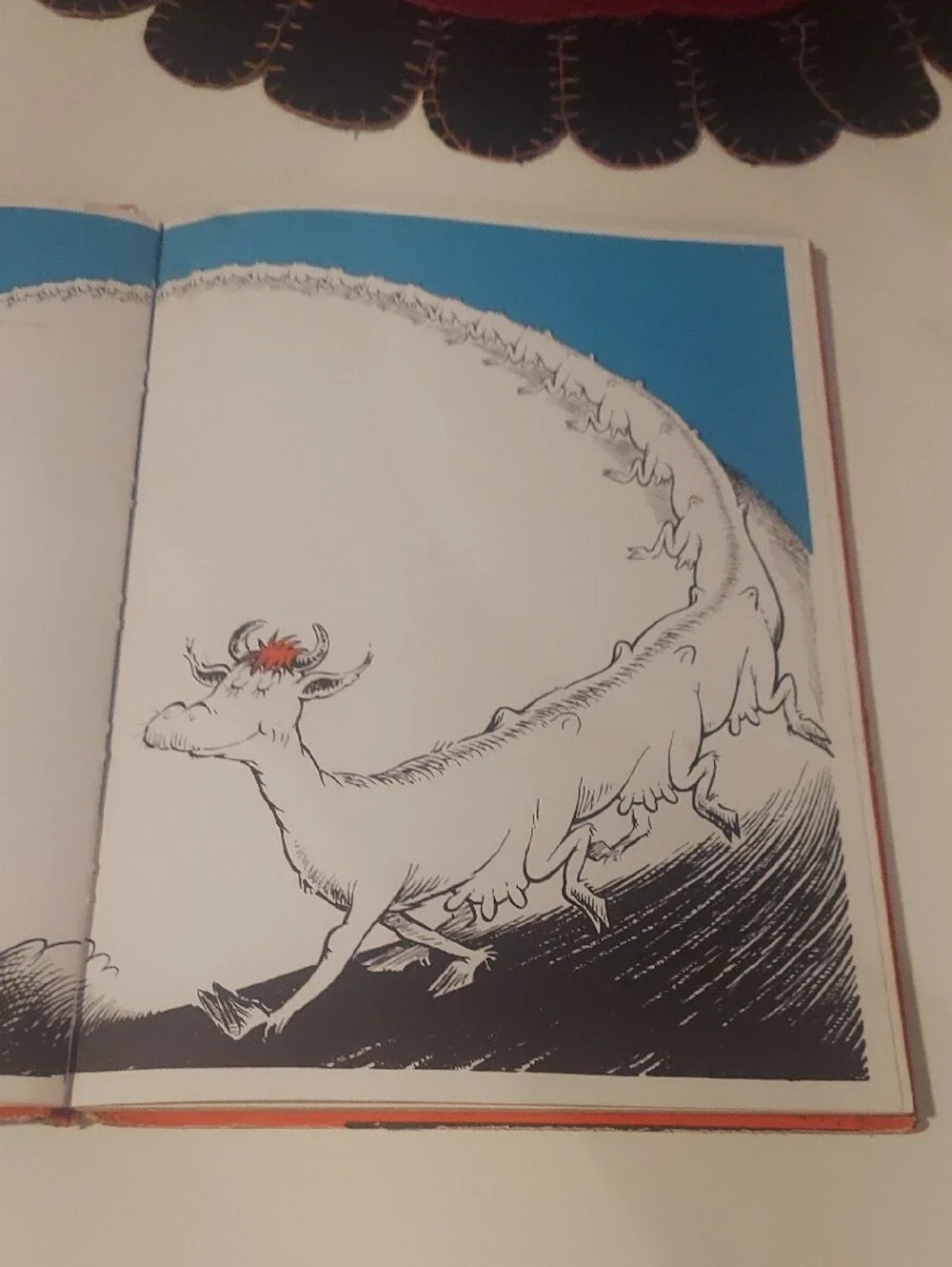 On Beyond Zebra! By Dr. Seuss - First Edition Hardcover Book